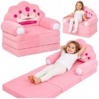 Opakowanie Rozkładany Fotel Sofa Leżanka z Koroną 2W1