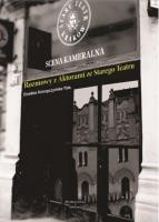 Rozmowy z Aktorami ze Starego Teatru. Autor: Ewelina Konopczyńska-Tota. SmakLiter.pl Okładka książki Rozmowy z Aktorami ze Starego Teatru