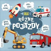 Różne pojazdy. Autor:   Praca zbiorowa. SmakLiter.pl Okładka książki Różne pojazdy