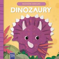 Ruchome obrazki. Dinozaury. Autor:   Praca zbiorowa. SmakLiter.pl Okładka książki Ruchome obrazki. Dinozaury