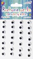 Opakowanie Ruchome oczka samoprzylepne 10mm 28szt