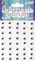 Opakowanie Ruchome oczka samoprzylepne 8mm 40szt