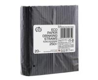 Opakowanie Rurki papierowe czarne 6x197mm 250szt