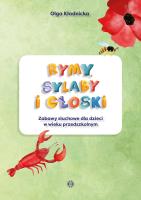 Rymy, sylaby i głoski. Autor: Olga Kłodnicka. SmakLiter.pl Okładka książki Rymy, sylaby i głoski