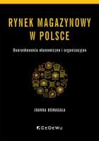Okładka książki Rynek magazynowy w Polsce