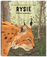 Rysie. Autor: Mizieliński Daniel, Mizielińska Aleksandra, Figura. SmakLiter.pl Okładka książki Rysie