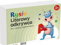 Rysio Literkowy Odkrywca. Wydawca: EI System. SmakLiter.pl Opakowanie Rysio Literkowy Odkrywca