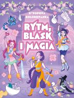 Okładka książki Rytm, blask i magia. K-popowa kolorowanka