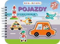 Rzepki-przyczepki. Pojazdy. Autor: Jul Łyskawa. SmakLiter.pl Okładka książki Rzepki-przyczepki. Pojazdy