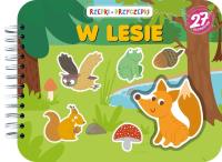 Rzepki-przyczepki. W lesie. Autor: Jul Łyskawa. SmakLiter.pl Okładka książki Rzepki-przyczepki. W lesie