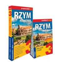 Okładka książki Rzym i Watykan 3w1 przewodnik + atlas + mapa