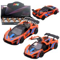 Opakowanie Samochód metalowy na napęd pomarańczowy 1:32