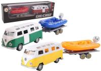 Samochód Van z przyczepą kempingową metal no.1 mix. Wydawca: Pro Kids. SmakLiter.pl Opakowanie Samochód Van z przyczepą kempingową metal no.1 mix