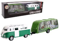 Samochód Van z przyczepą kempingową metal no.2. Wydawca: Pro Kids. SmakLiter.pl Opakowanie Samochód Van z przyczepą kempingową metal no.2