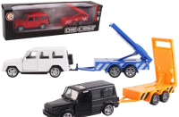 Samochód z przyczepą roboty drogowe metal mix. Wydawca: Pro Kids. SmakLiter.pl Opakowanie Samochód z przyczepą roboty drogowe metal mix