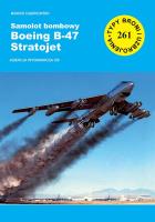 Samolot bombowy Boeing B-47 Startojet. Autor: Dąbrowski Marek. SmakLiter.pl Okładka książki Samolot bombowy Boeing B-47 Startojet