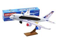 Opakowanie Samolot na baterie ze światłem 3D i muzyką