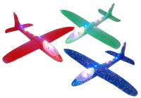 Samolot styropianowy 48cm światło MIX. Wydawca: SWEDE. SmakLiter.pl Opakowanie Samolot styropianowy 48cm światło MIX