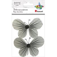 Opakowanie Samoprzylepne papierowe motyle 110x74mm 2szt