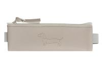 Saszetka mini z gumką na zeszyt Sharky szara. Wydawca: MFP. SmakLiter.pl Opakowanie Saszetka mini z gumką na zeszyt Sharky szara