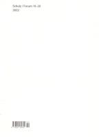 Schulz/Forum 19-20. Autor:   Praca zbiorowa. SmakLiter.pl Okładka książki Schulz/Forum 19-20