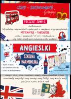 Ściąga Harmonjka Angielski czasy. Wydawca: Henry. SmakLiter.pl Opakowanie Ściąga Harmonjka Angielski czasy