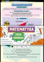 Ściąga Harmonjka Matematyka ostrosłupy i graniastosłupy. Wydawca: Henry. SmakLiter.pl Opakowanie Ściąga Harmonjka Matematyka ostrosłupy i graniastosłupy