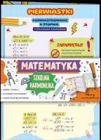Ściąga Harmonjka Matematyka pierwiastki i procenty. Wydawca: Henry. SmakLiter.pl Opakowanie Ściąga Harmonjka Matematyka pierwiastki i procenty