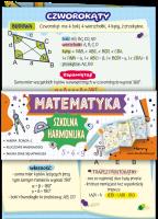 Ściąga Harmonjka Matematyka trójkąty i czworokąty. Wydawca: Henry. SmakLiter.pl Opakowanie Ściąga Harmonjka Matematyka trójkąty i czworokąty