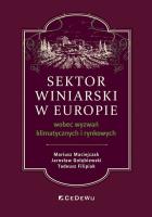 Okładka książki Sektor winiarski w Europie wobec wyzwań klimatycznych i rynkowych