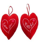 Opakowanie Serce Kiss Me/I Love You 25cm MIX
