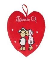 Opakowanie Serce Kocham Cię - Owce 15cm