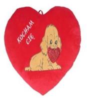 Opakowanie Serce Kocham Cię - Pies 80cm