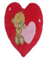 Opakowanie Serce Love - Miś 25cm
