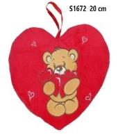 Opakowanie Serce - Miś 20cm