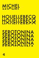 Serotonina. Autor: Houellebecq Michel. SmakLiter.pl Okładka książki Serotonina