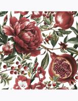 Opakowanie Serwetki DAISY Lunch SD 330x330 Kwiaty czerwone 043201