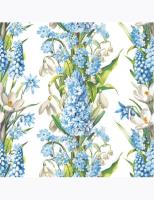 Opakowanie Serwetki DAISY Lunch SD 330x330 Kwiaty niebieskie 009401