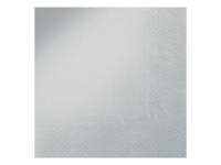 Serwetki jednokolorowe srebrne 33x33 SDL552407. Wydawca: MFP. SmakLiter.pl Opakowanie Serwetki jednokolorowe srebrne 33x33 SDL552407