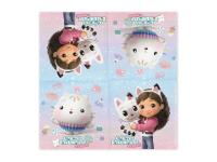 Serwetki Koci Domek Gabi 33x33cm 20szt. Wydawca: PartyDeco. SmakLiter.pl Opakowanie Serwetki Koci Domek Gabi 33x33cm 20szt