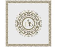 Opakowanie Serwetki Komunia IHS złoty 33x33cm 20szt