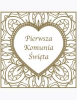 Opakowanie Serwetki MAKI Lunch SL 330x330 Komunia 002401