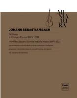 Okładka książki Siciliana z II Sonaty Es-dur BWV 1031