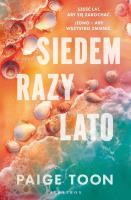 Siedem razy lato. Autor: Toon Paige. SmakLiter.pl Okładka książki Siedem razy lato