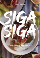 Siga siga. Smak Grecji na twoim talerzu. Autor: Sabina Francuz. SmakLiter.pl Okładka książki Siga siga. Smak Grecji na twoim talerzu