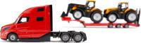 Opakowanie Siku Super Ciężarówka Volvo z ciągnikami JCB S1785