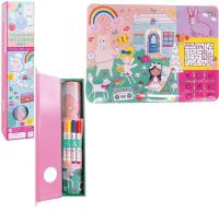 Silikonowa mata z łamigłowkami i grami Tęczowe.... Wydawca: Floss & Rock. SmakLiter.pl Opakowanie Silikonowa mata z łamigłowkami i grami Tęczowe...