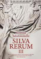 Okładka książki Silva Rerum III