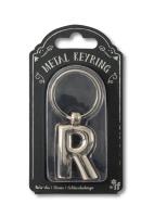 Opakowanie Silver Letter Keyring - brelok do kluczy litera R
