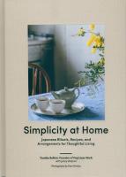 Simplicity at Home Japan. Autor: Sekine Yumiko. SmakLiter.pl Okładka książki Simplicity at Home Japan